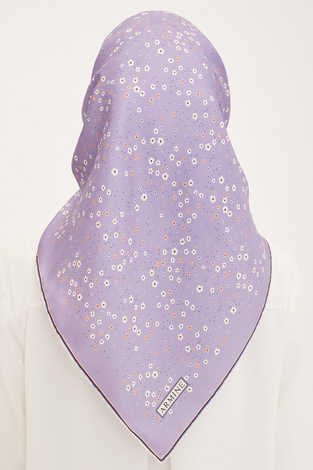 Armine Meadow Floral Silk Scarf #34 Silk Hijabs,Armine Armine 