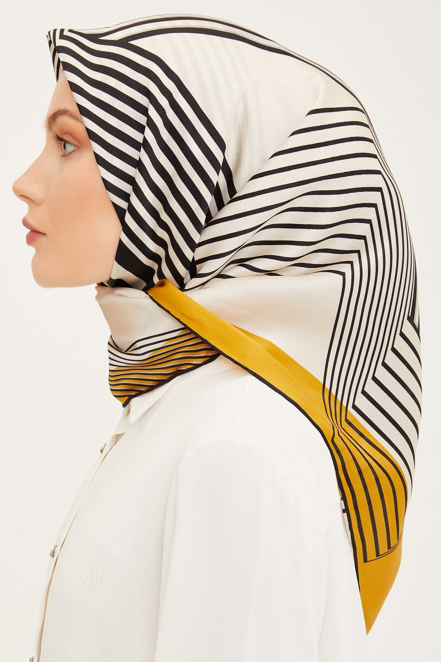 Armine Metro Square Silk Scarf #32 Silk Hijabs,Armine Armine 