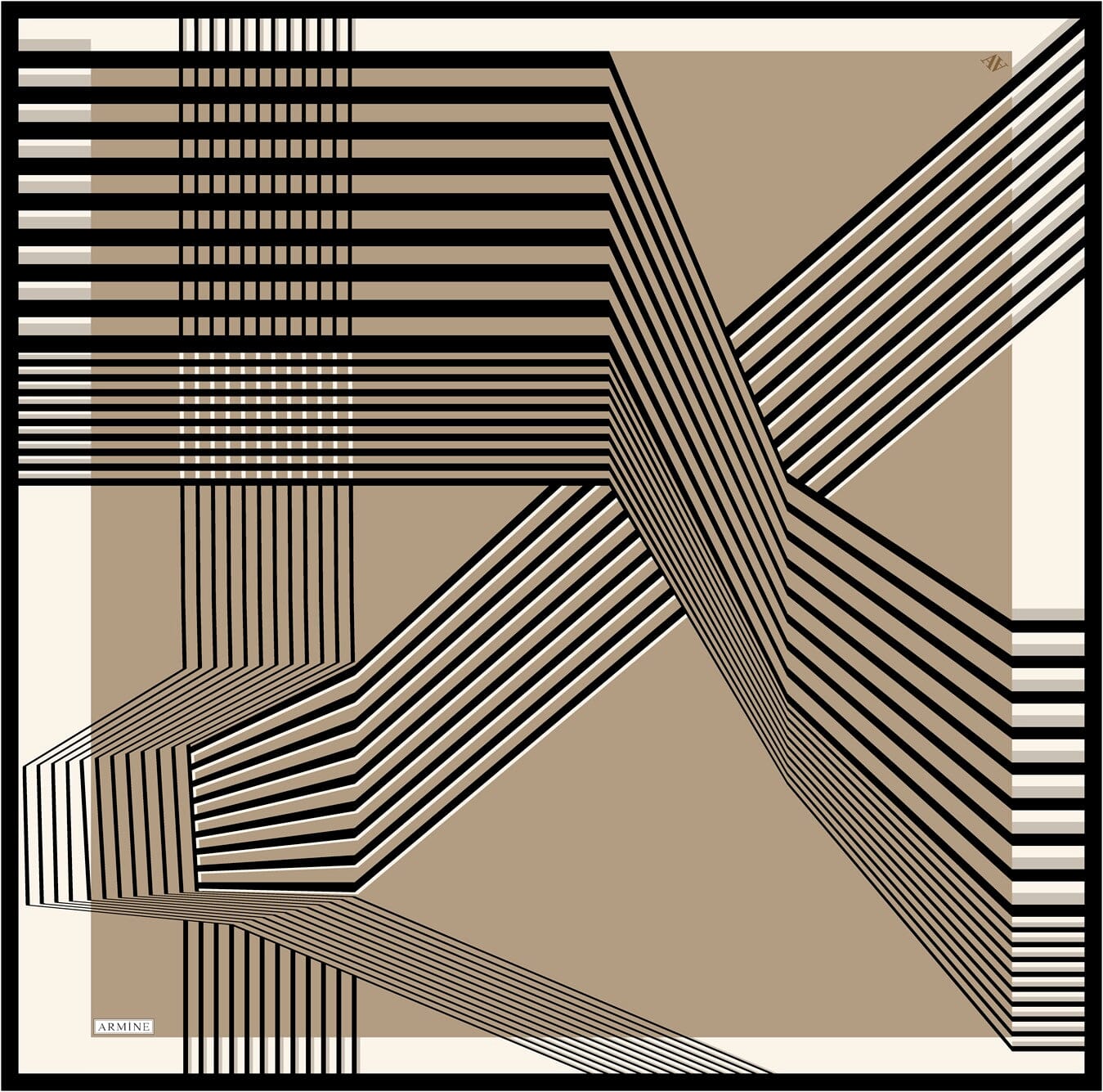 Armine Metro Square Silk Scarf #35 Silk Hijabs,Armine Armine 