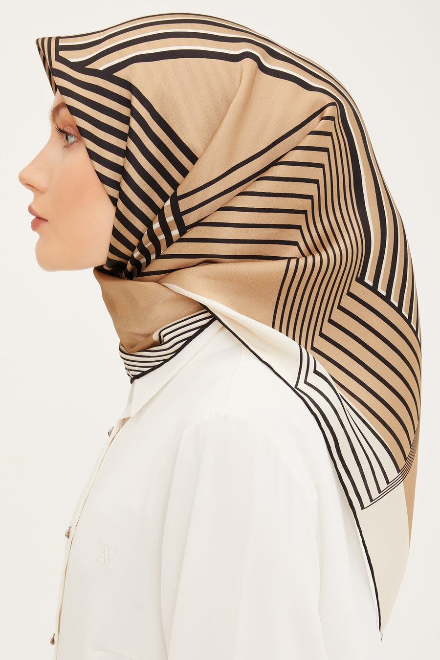 Armine Metro Square Silk Scarf #35 Silk Hijabs,Armine Armine 
