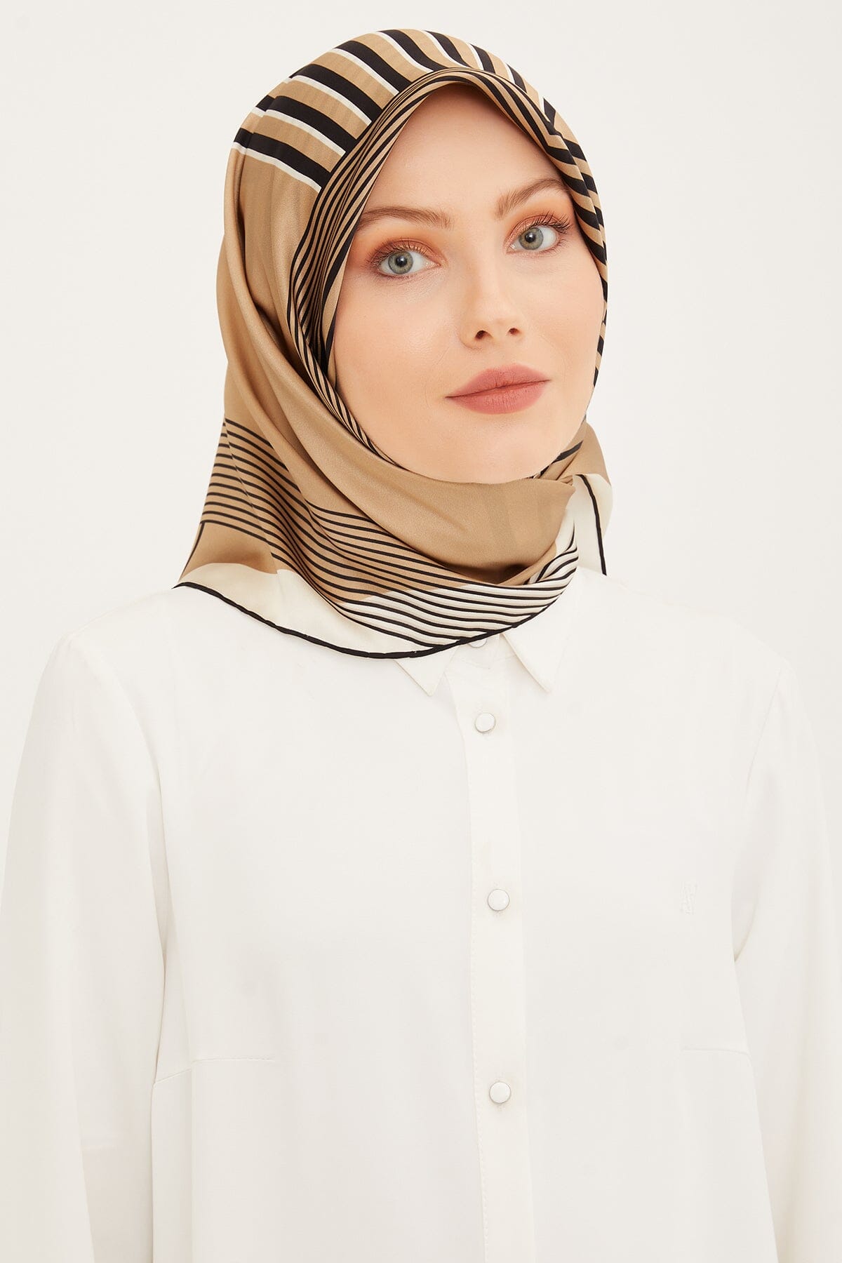 Armine Metro Square Silk Scarf #35 Silk Hijabs,Armine Armine 