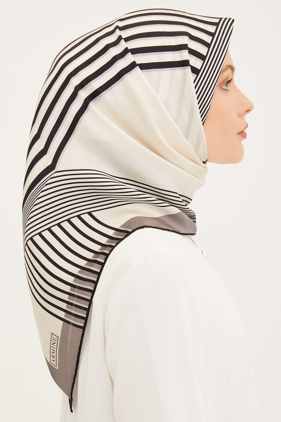 Armine Metro Square Silk Scarf #36 Silk Hijabs,Armine Armine 