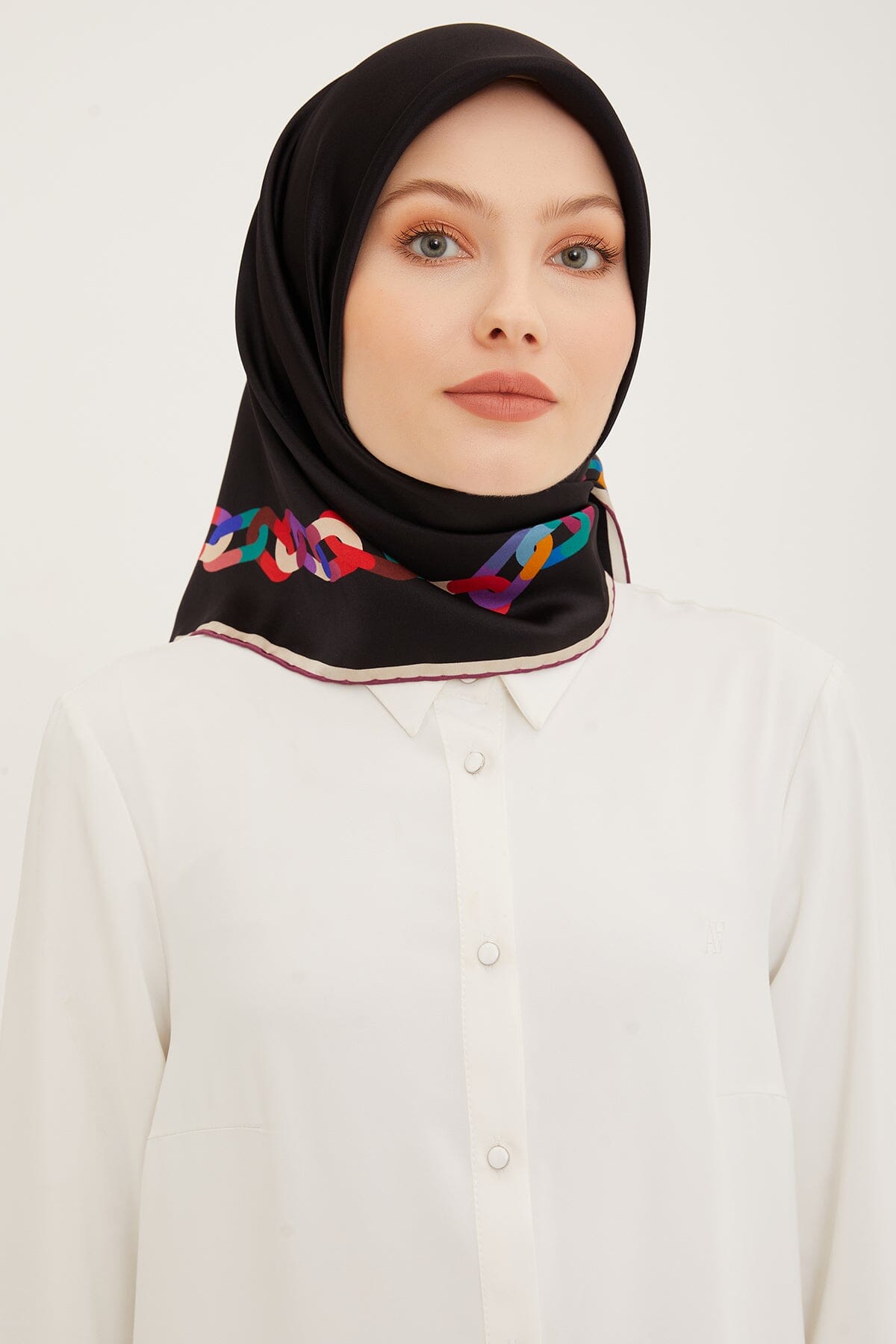 Armine Moda Everyday Silk Scarf #35 Silk Hijabs,Armine Armine 