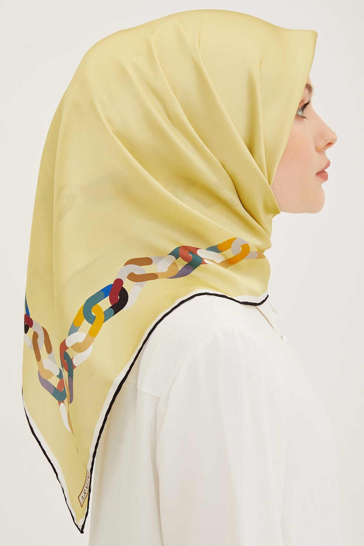 Armine Moda Everyday Silk Scarf #55 Silk Hijabs,Armine Armine 