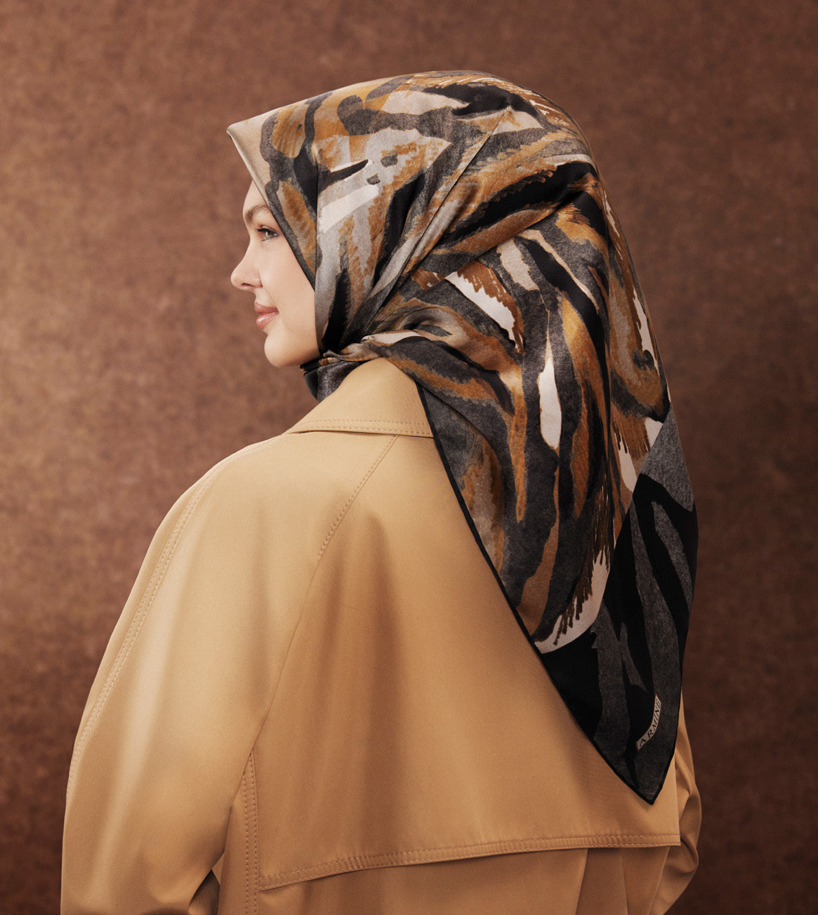 Armine Monaco Women Hair Wrap No. 2 Silk Hijabs,Armine Armine 