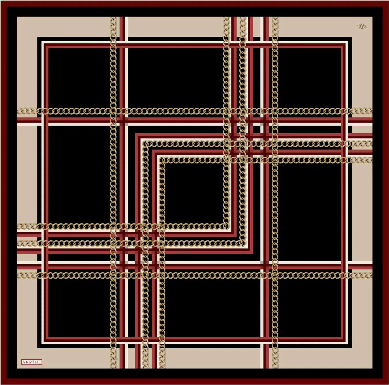 Armine Monique Silk Hair Wrap No. 31 Silk Hijabs,Armine Armine 