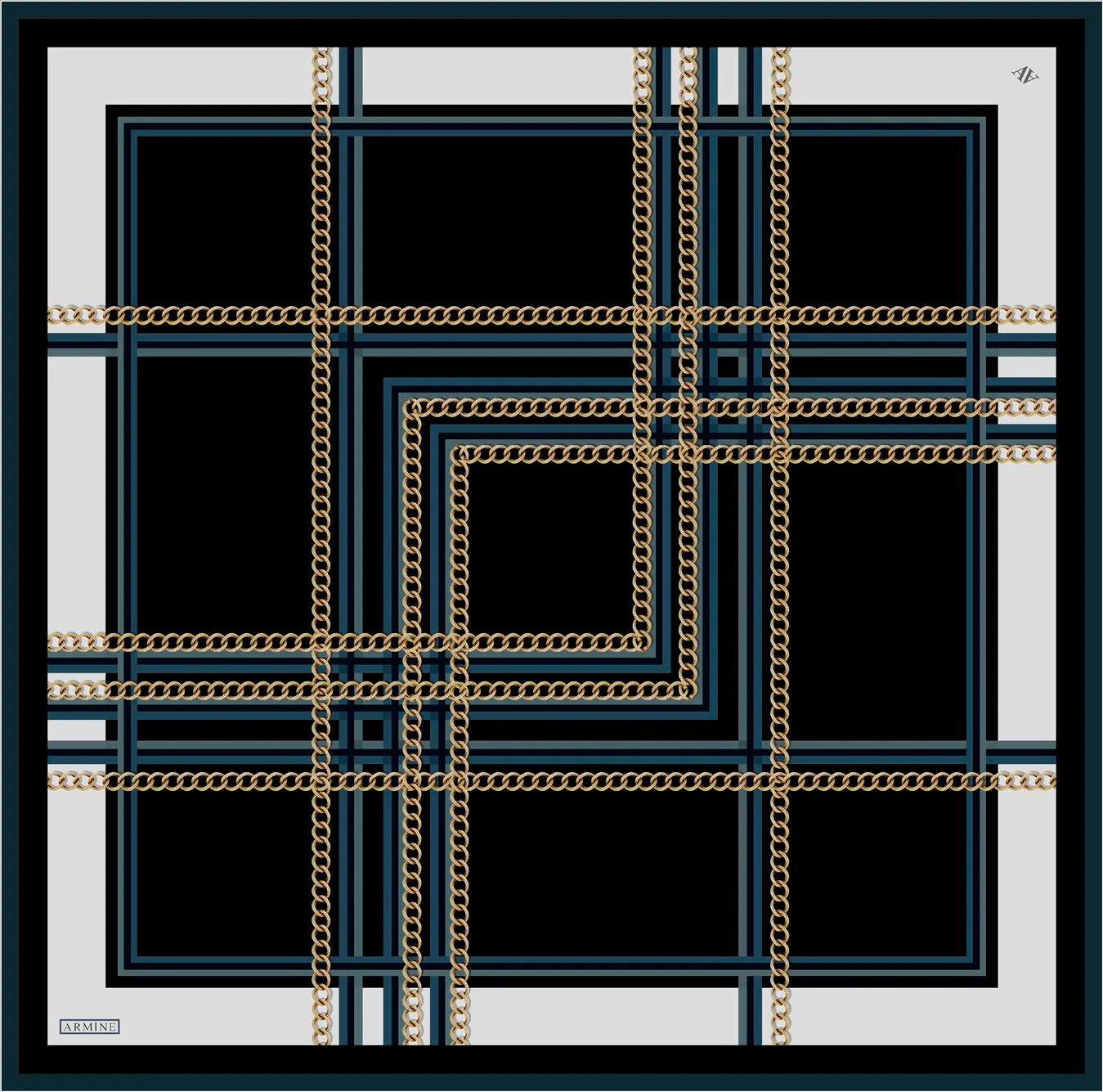 Armine Monique Silk Hair Wrap No. 50 Silk Hijabs,Armine Armine 