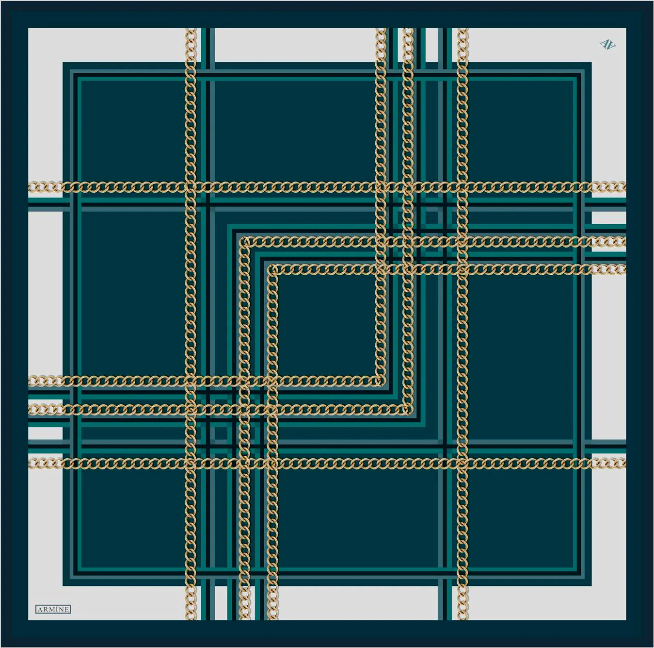 Armine Monique Silk Hair Wrap No. 51 Silk Hijabs,Armine Armine 