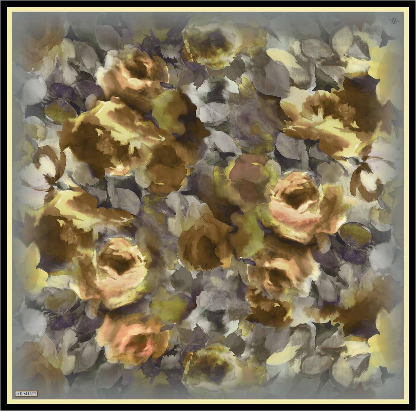 Armine Mulia Floral Silk Scarf 