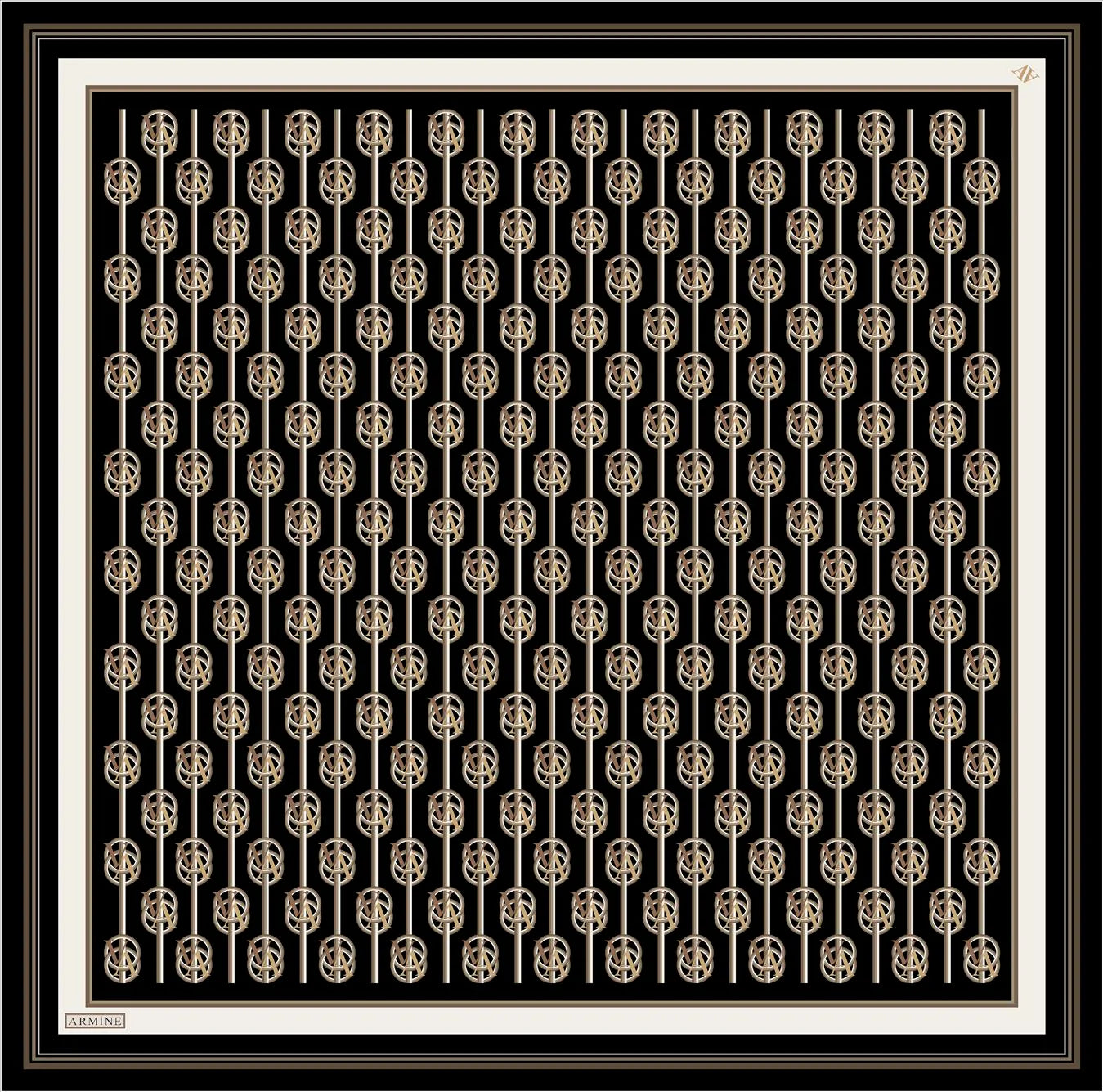 Armine Nadia Silk Twill Scarf No. 3 Silk Hijabs,Armine Armine 