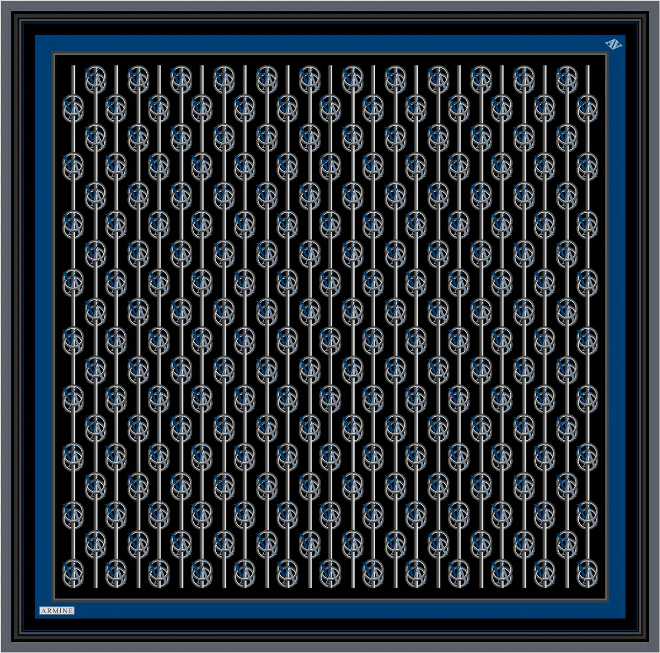 Armine Nadia Silk Twill Scarf No. 51 Silk Hijabs,Armine Armine 