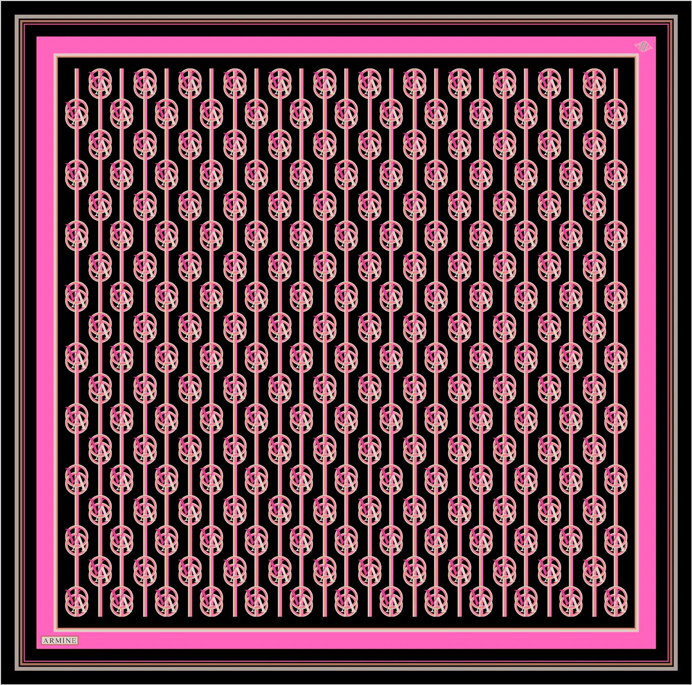 Armine Nadia Silk Twill Scarf No. 55 Silk Hijabs,Armine Armine 