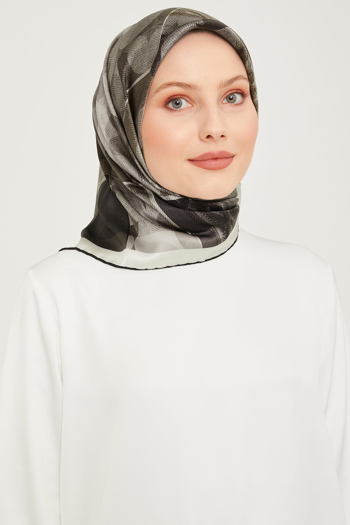 Armine Nadine Trendy Silk Scarf #11 Silk Hijabs,Armine Armine 