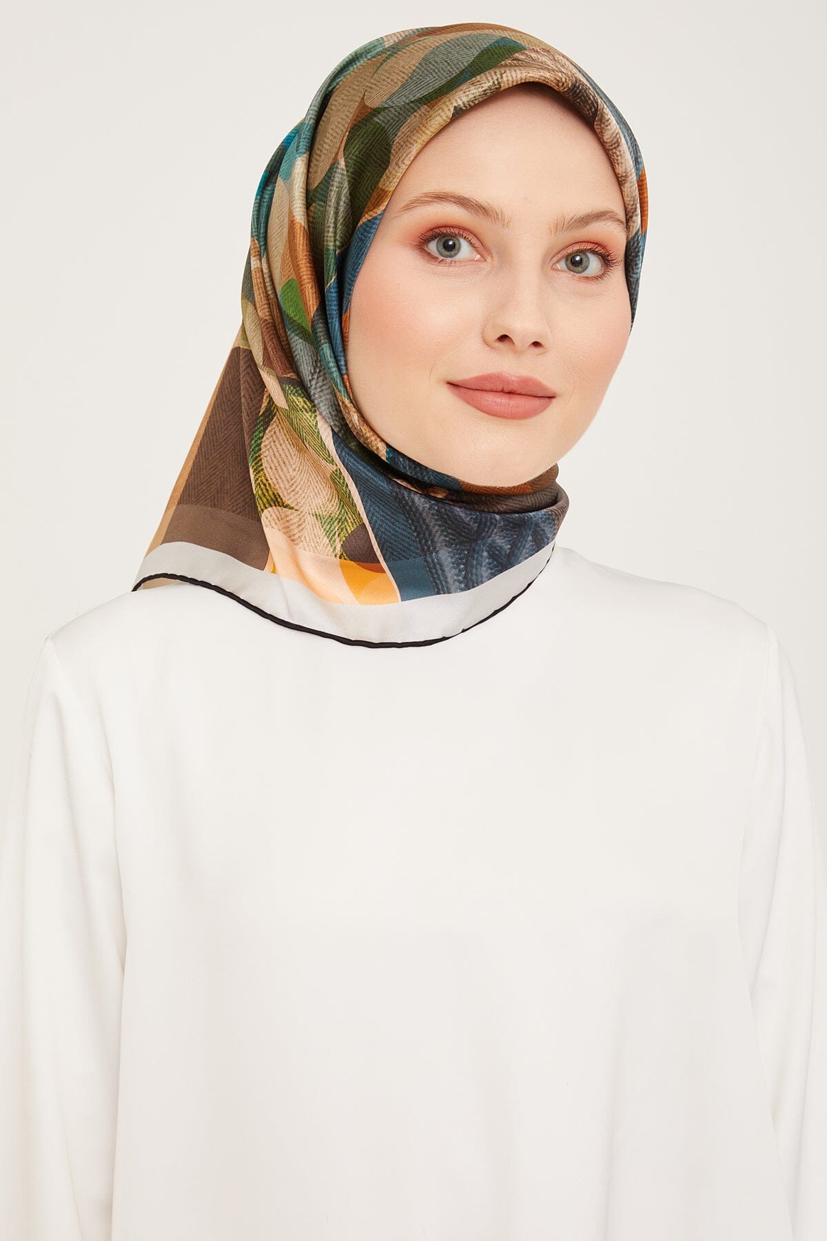 Armine Nadine Trendy Silk Scarf #34 Silk Hijabs,Armine Armine 