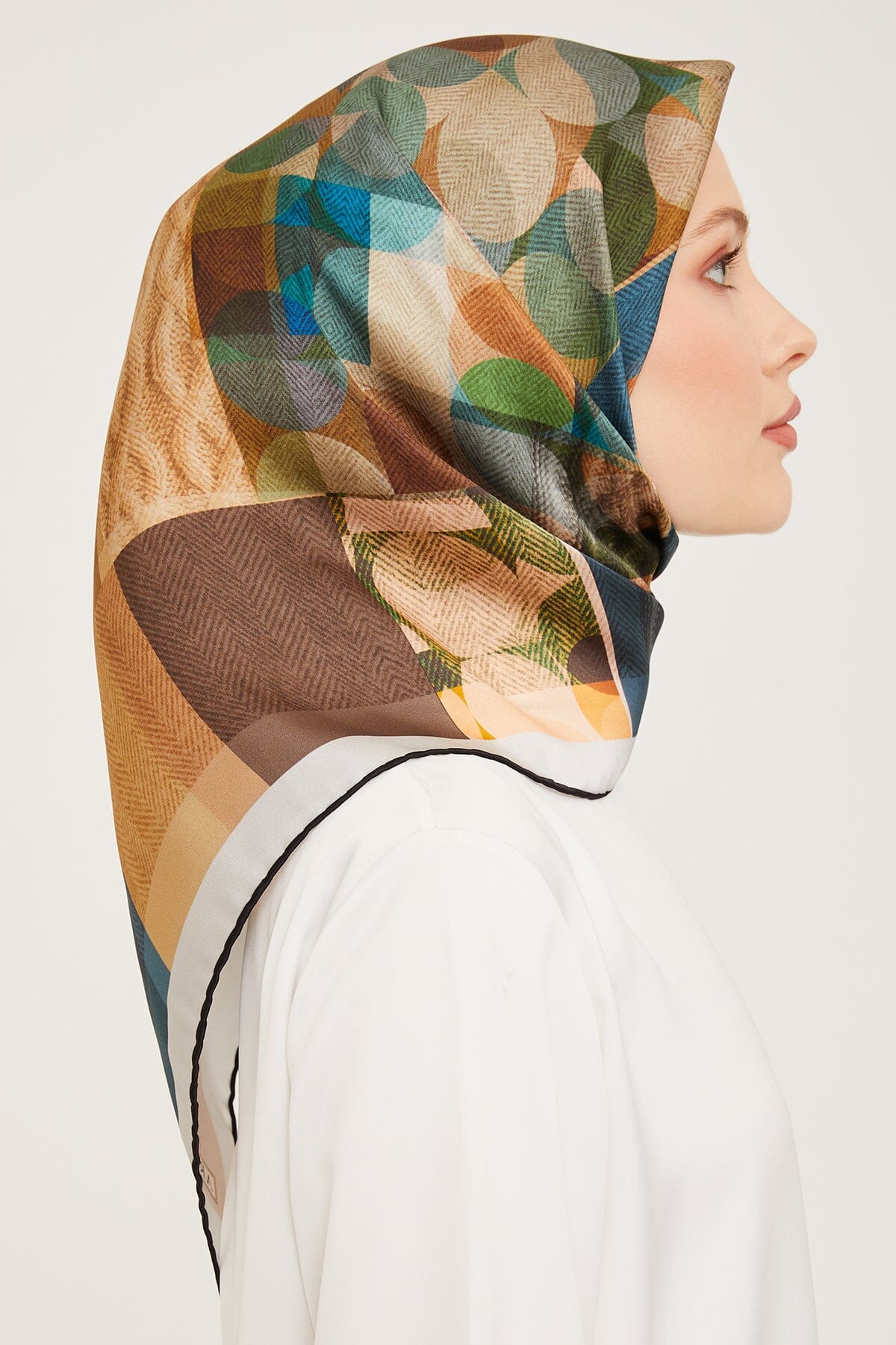 Armine Nadine Trendy Silk Scarf #34 Silk Hijabs,Armine Armine 