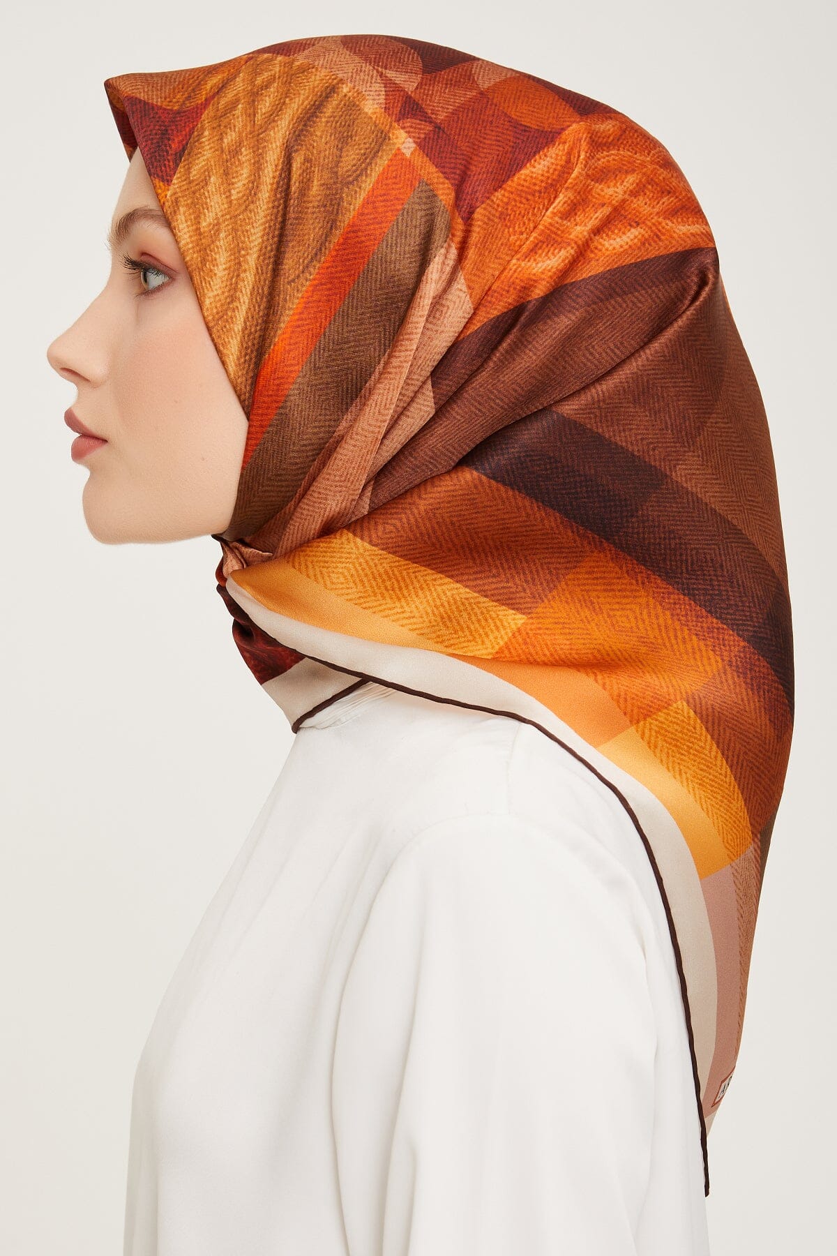 Armine Nadine Trendy Silk Scarf #6 Silk Hijabs,Armine Armine 