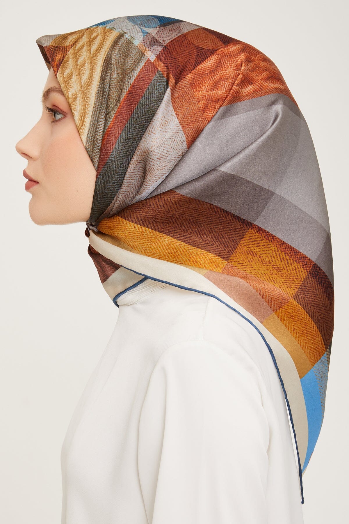 Armine Nadine Trendy Silk Scarf #8 Silk Hijabs,Armine Armine 