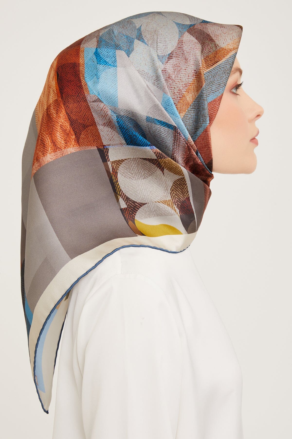 Armine Nadine Trendy Silk Scarf #8 Silk Hijabs,Armine Armine 
