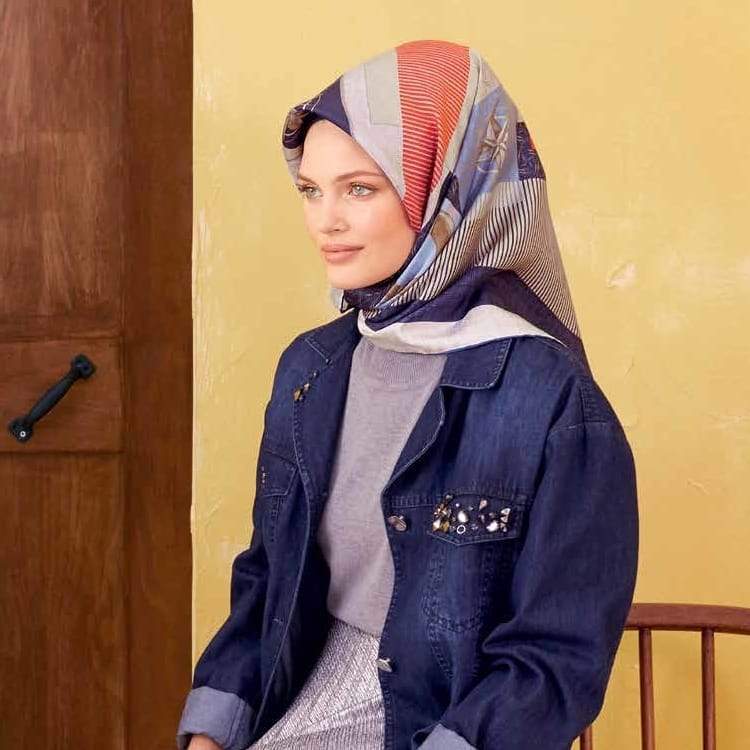 Armine :  A Weekend Chic Scarf for Women - Beautiful Hijab Styles