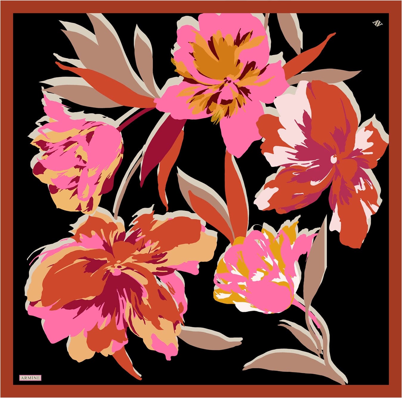 Armine Noosa Women Silk Scarf #35 Silk Hijabs,Armine Armine 