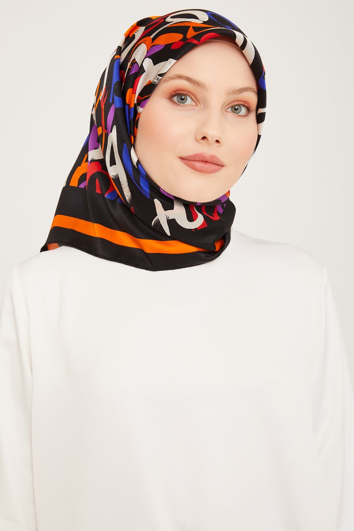 Armine Nudle Designer Silk Scarf 