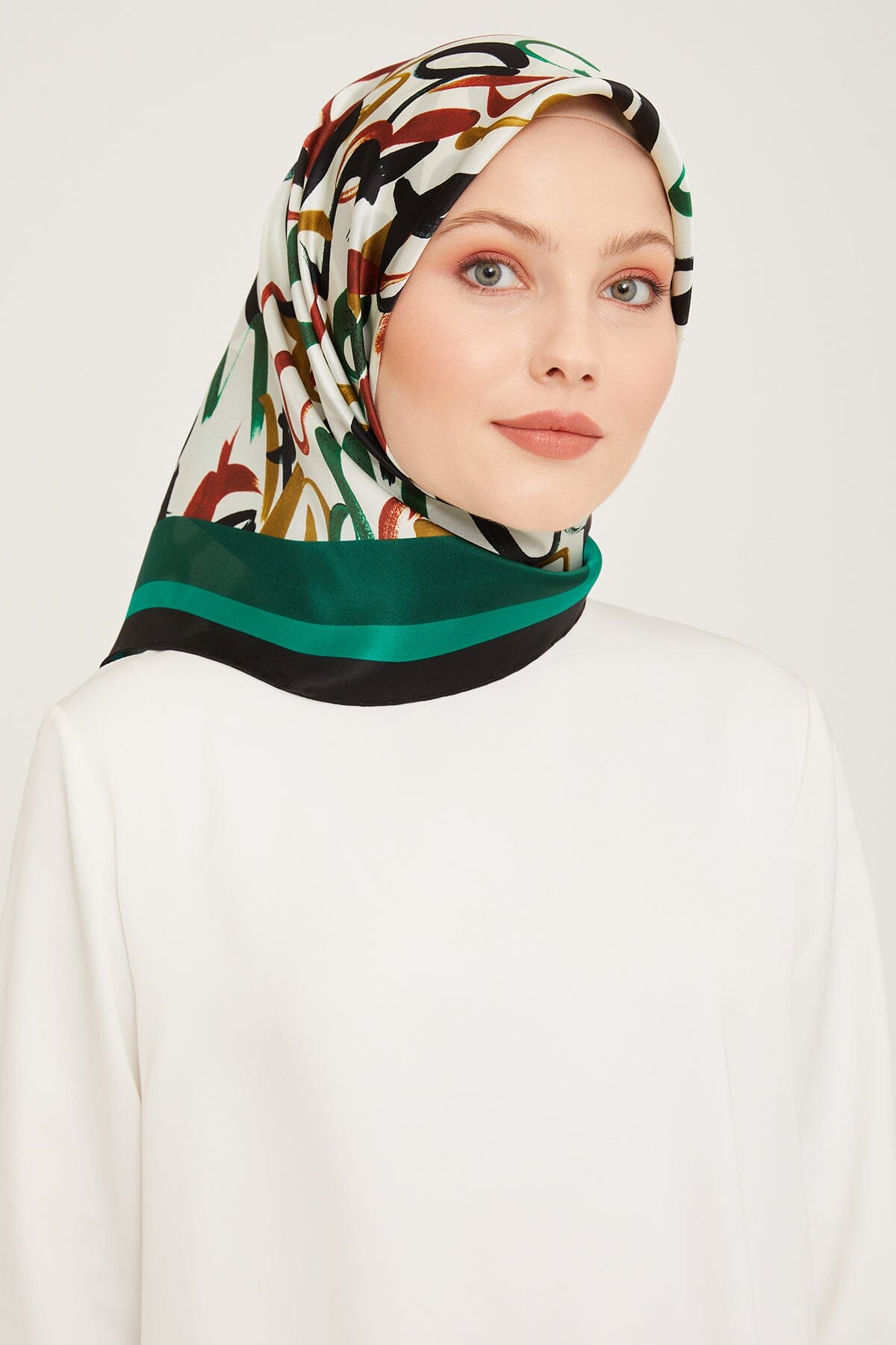 Armine Nudle Designer Silk Scarf #32 Silk Hijabs,Armine Armine 