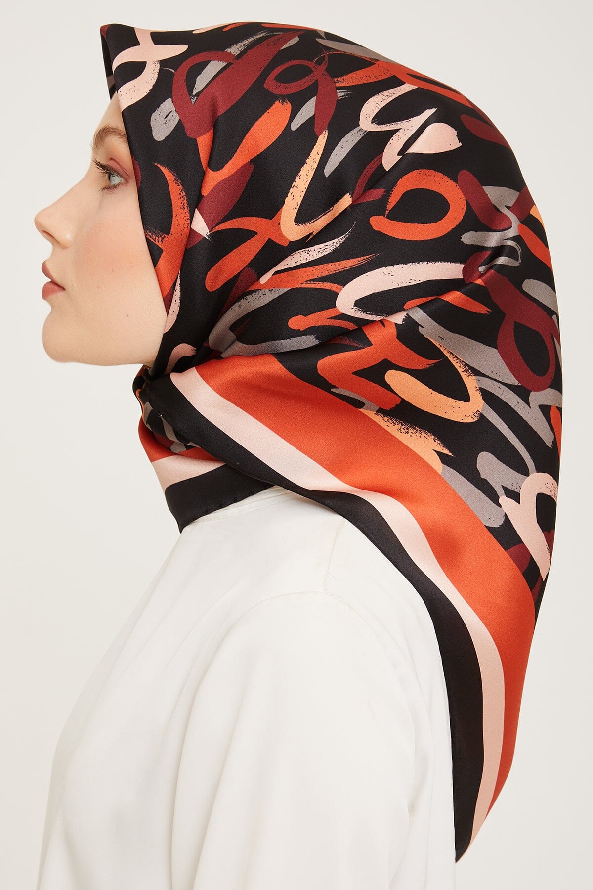 Armine Nudle Designer Silk Scarf #33 Silk Hijabs,Armine Armine 