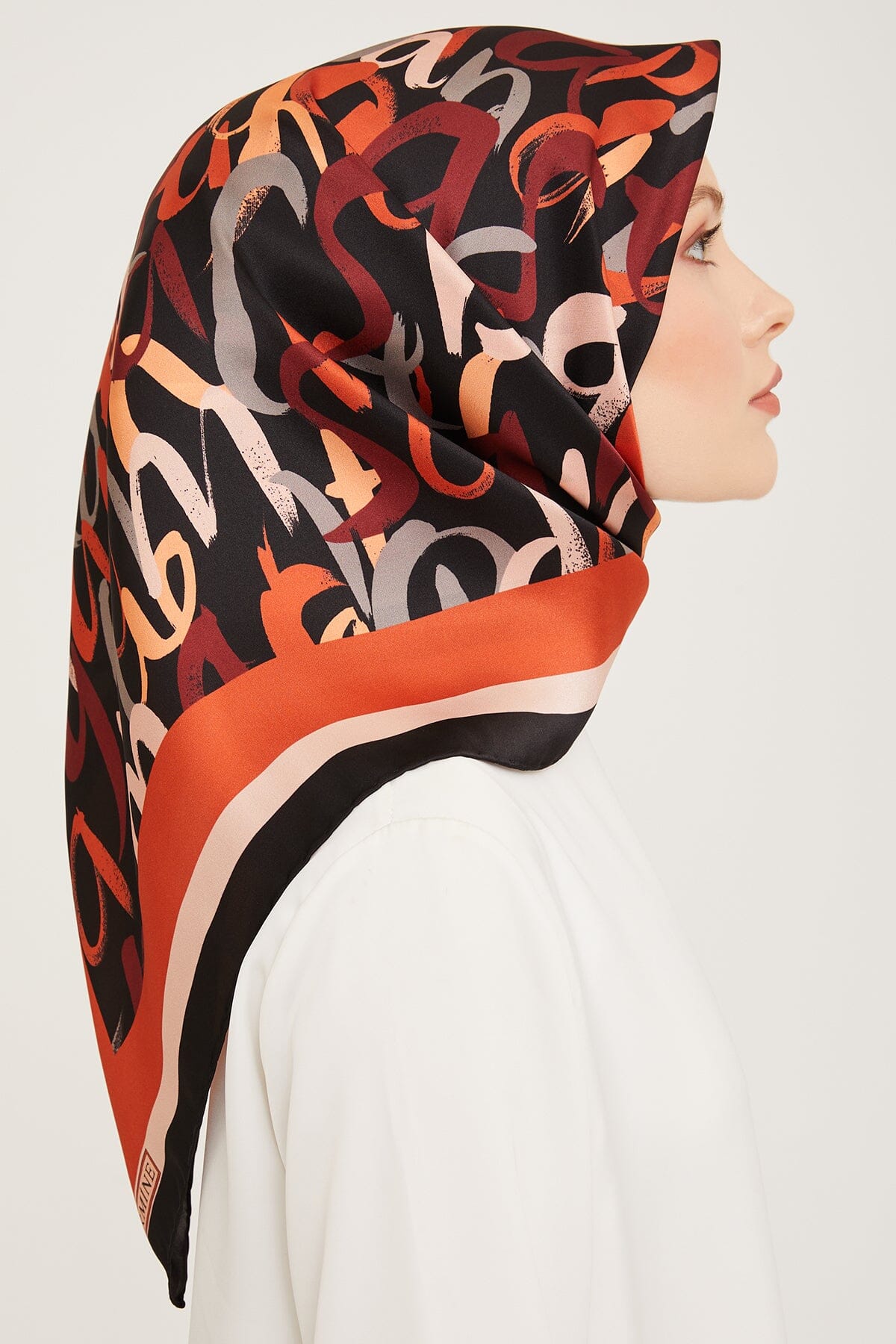 Armine Nudle Designer Silk Scarf #33 Silk Hijabs,Armine Armine 