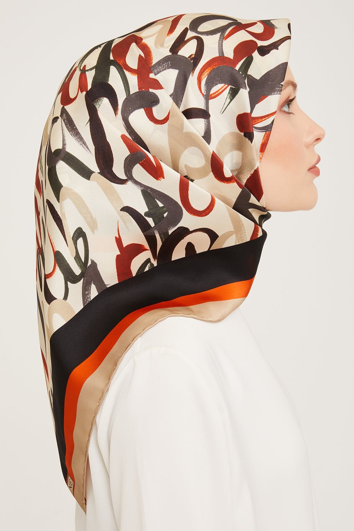 Armine Nudle Designer Silk Scarf #37 Silk Hijabs,Armine Armine 