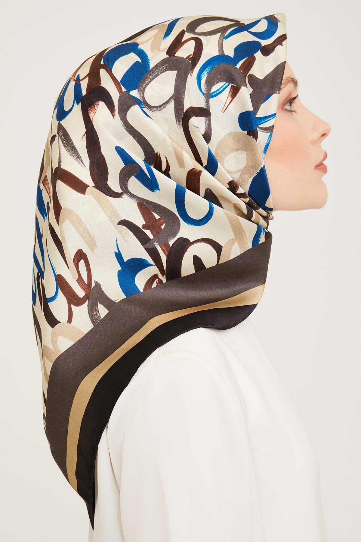Armine Nudle Designer Silk Scarf #39 Silk Hijabs,Armine Armine 