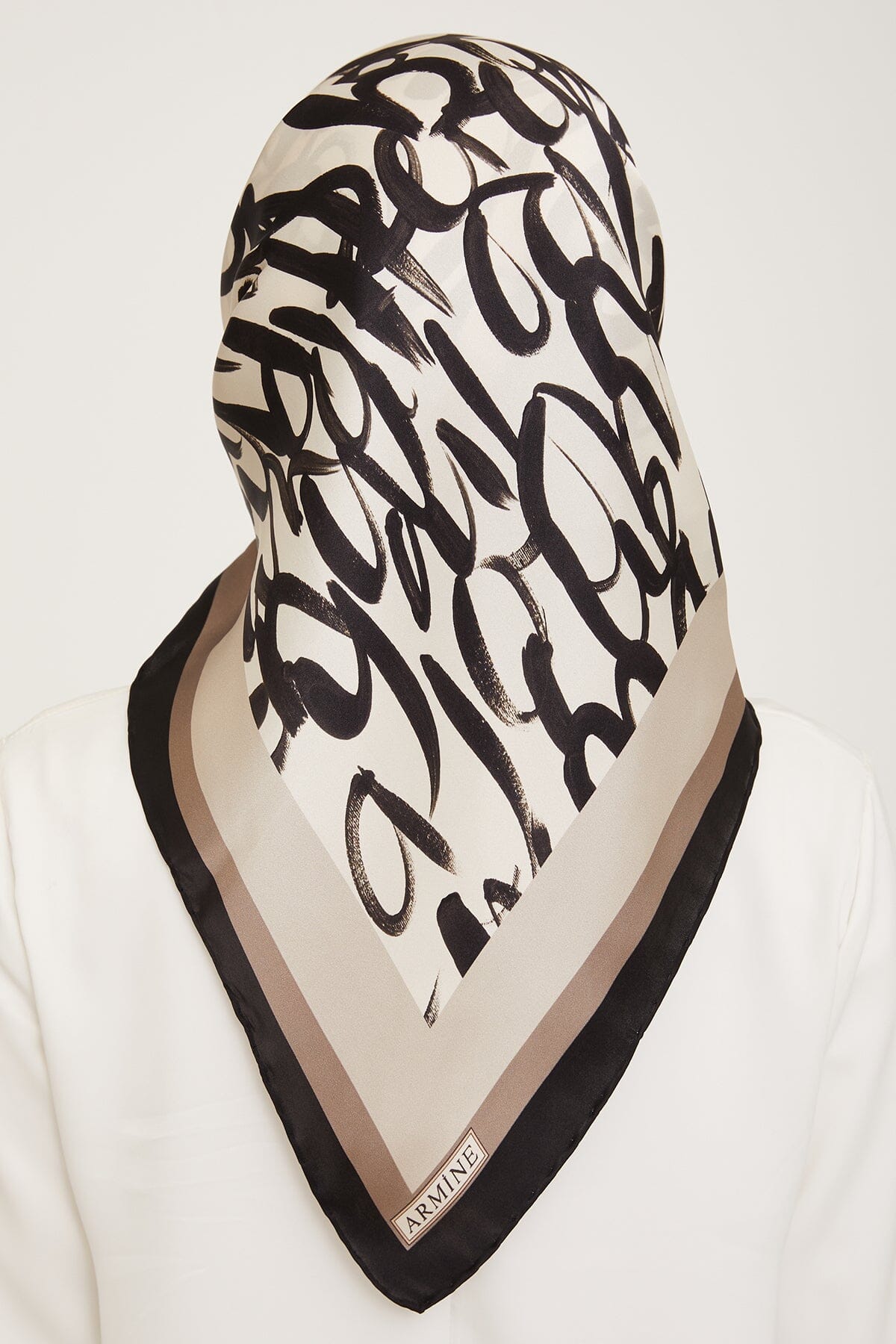 Armine Nudle Designer Silk Scarf #4 Silk Hijabs,Armine Armine 