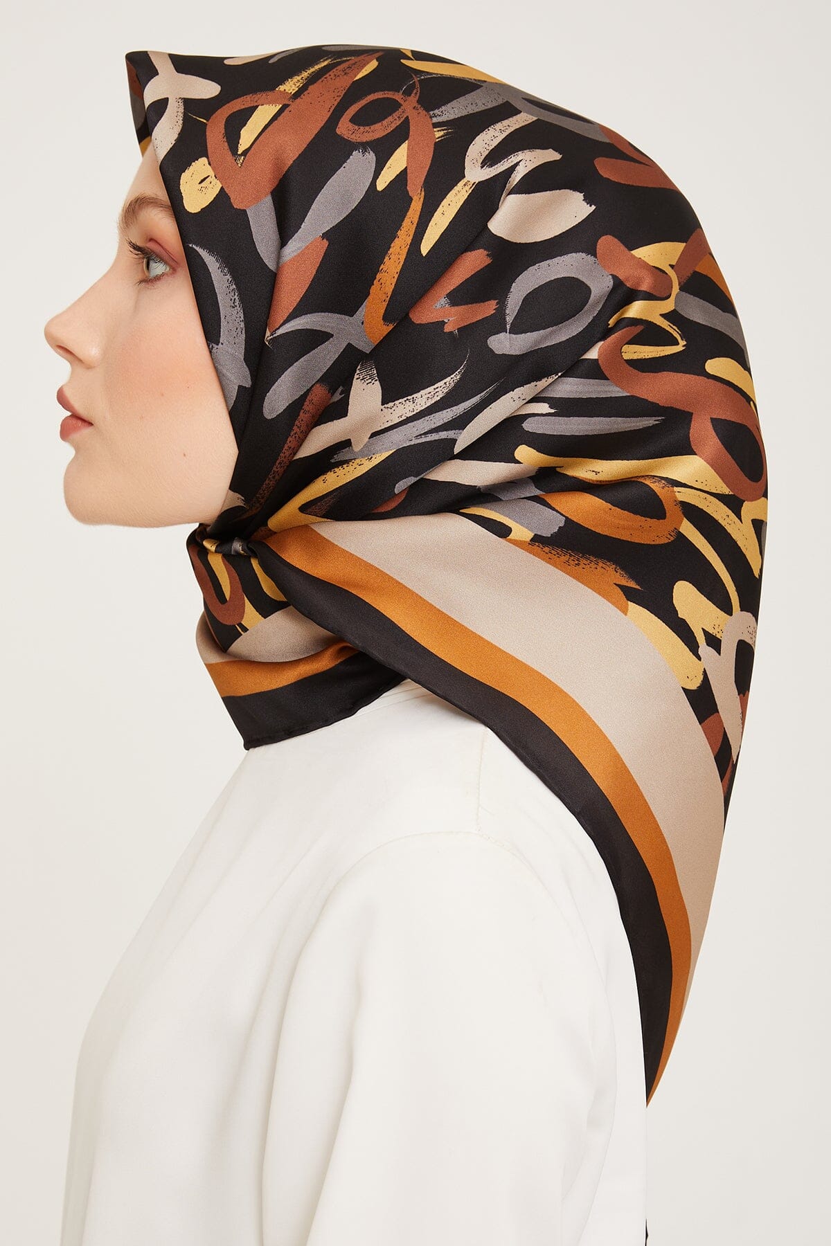 Armine Nudle Designer Silk Scarf #5 Silk Hijabs,Armine Armine 