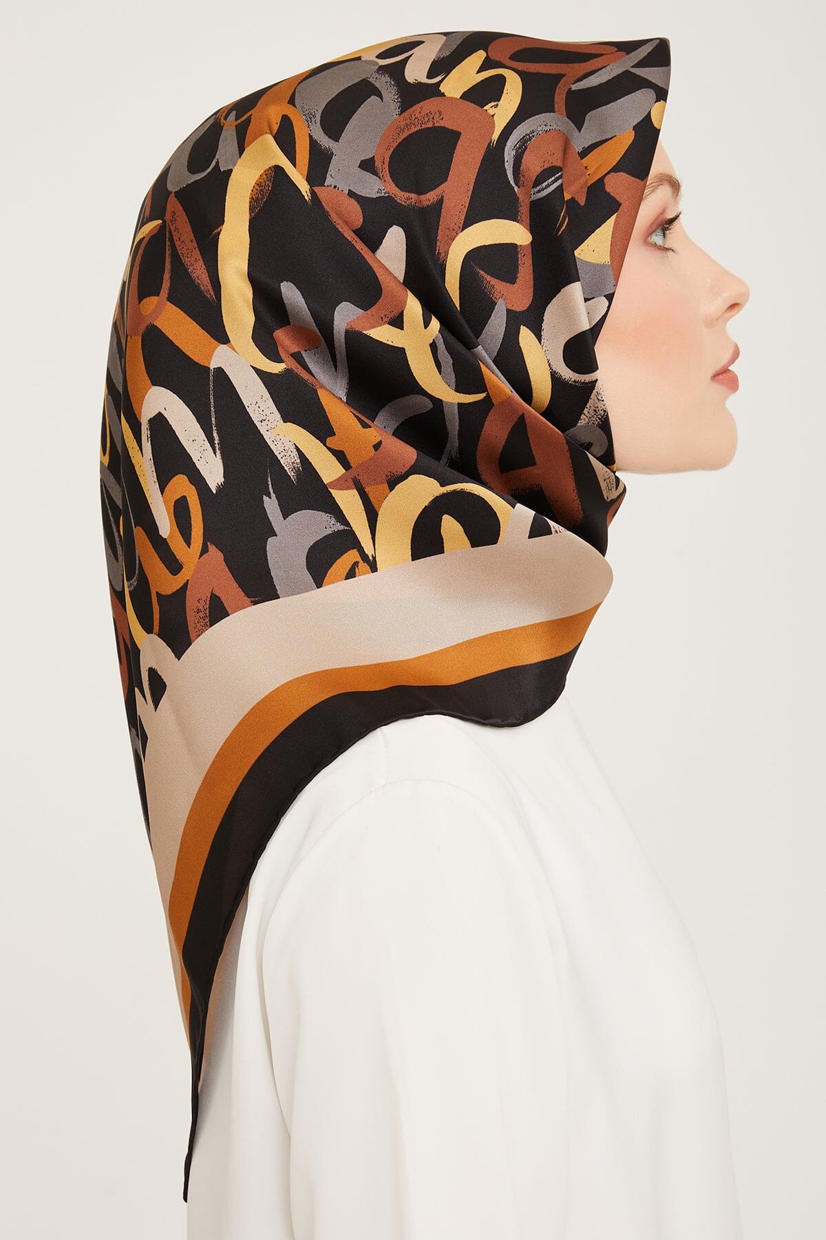 Armine Nudle Designer Silk Scarf #5 Silk Hijabs,Armine Armine 