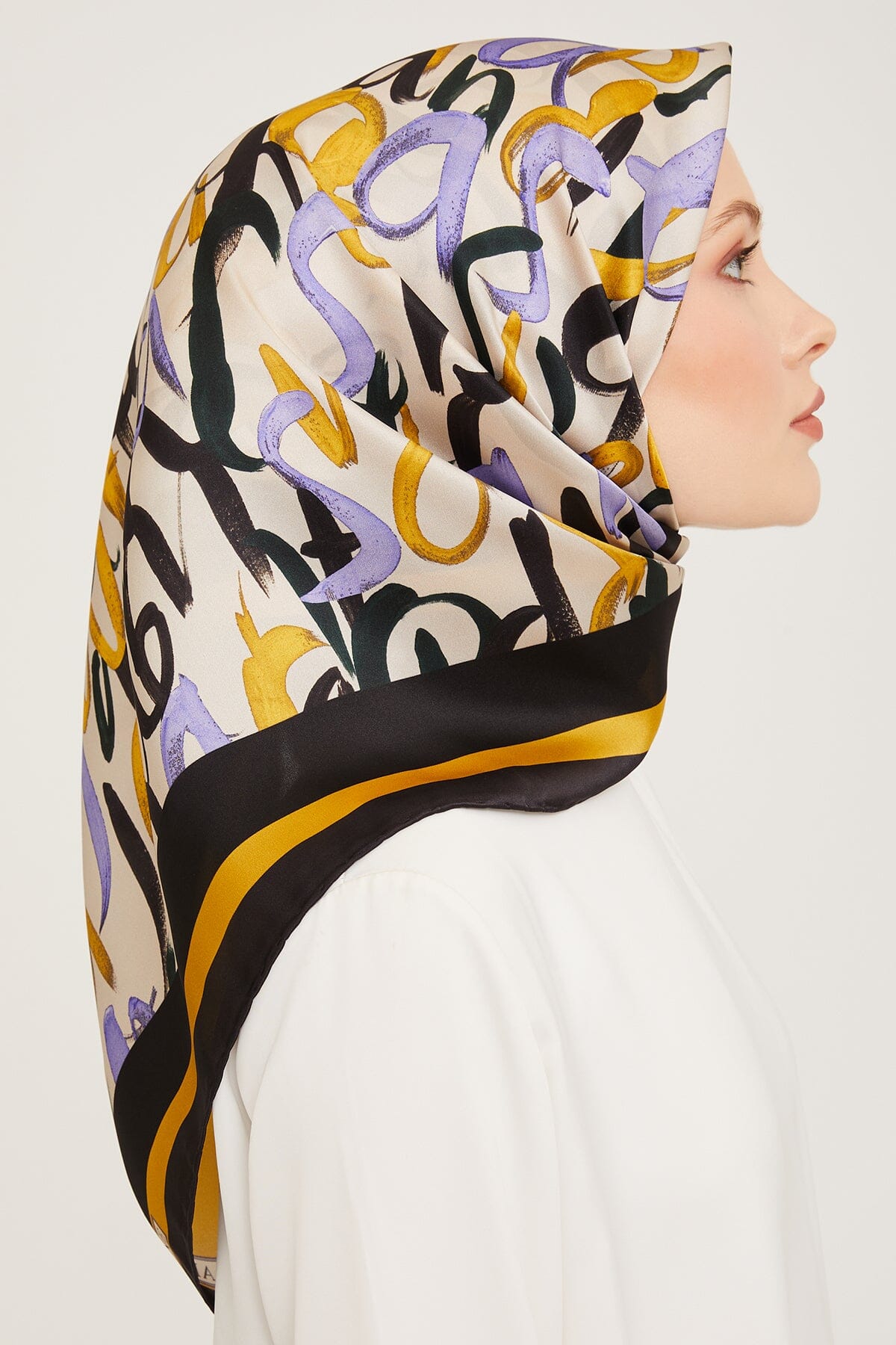 Armine Nudle Designer Silk Scarf #55 Silk Hijabs,Armine Armine 