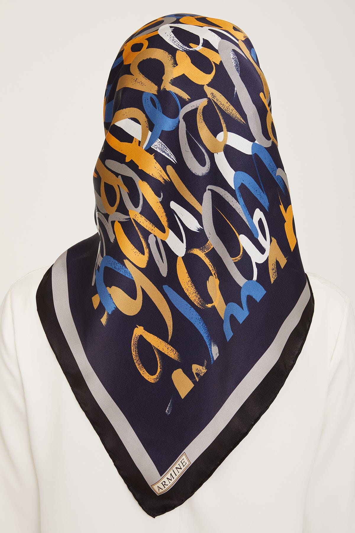 Armine Nudle Designer Silk Scarf #57 Silk Hijabs,Armine Armine 