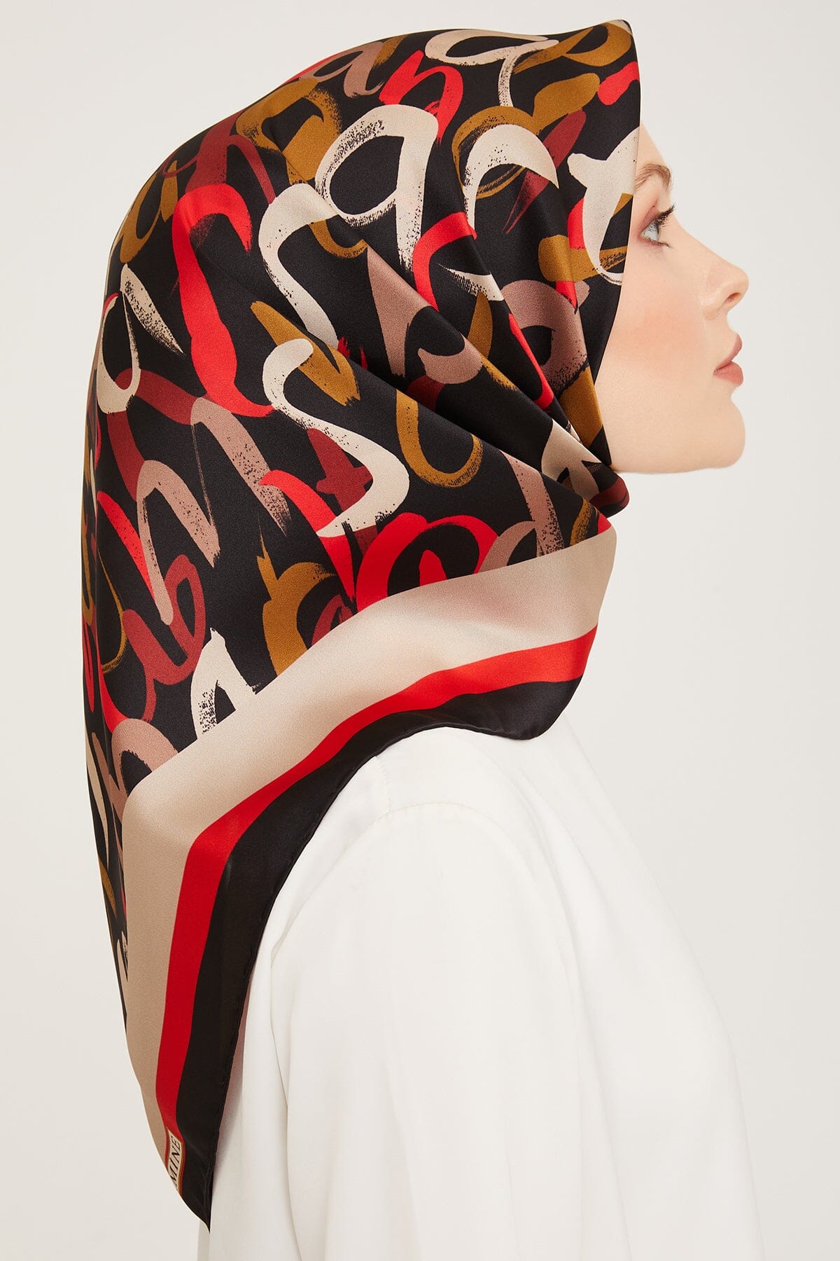 Armine Nudle Designer Silk Scarf #7 Silk Hijabs,Armine Armine 