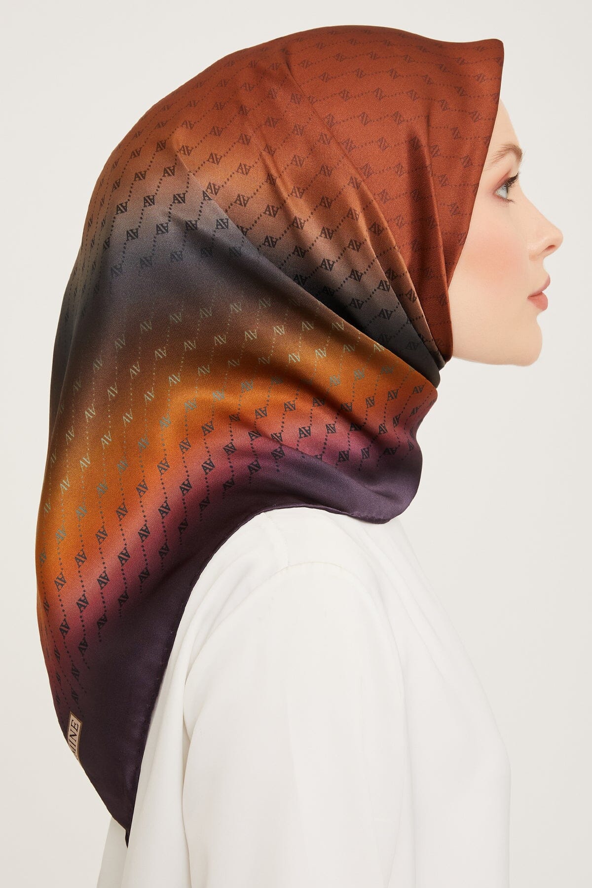 Armine Palmerston Women Silk Scarf #22 Silk Hijabs,Armine Armine 