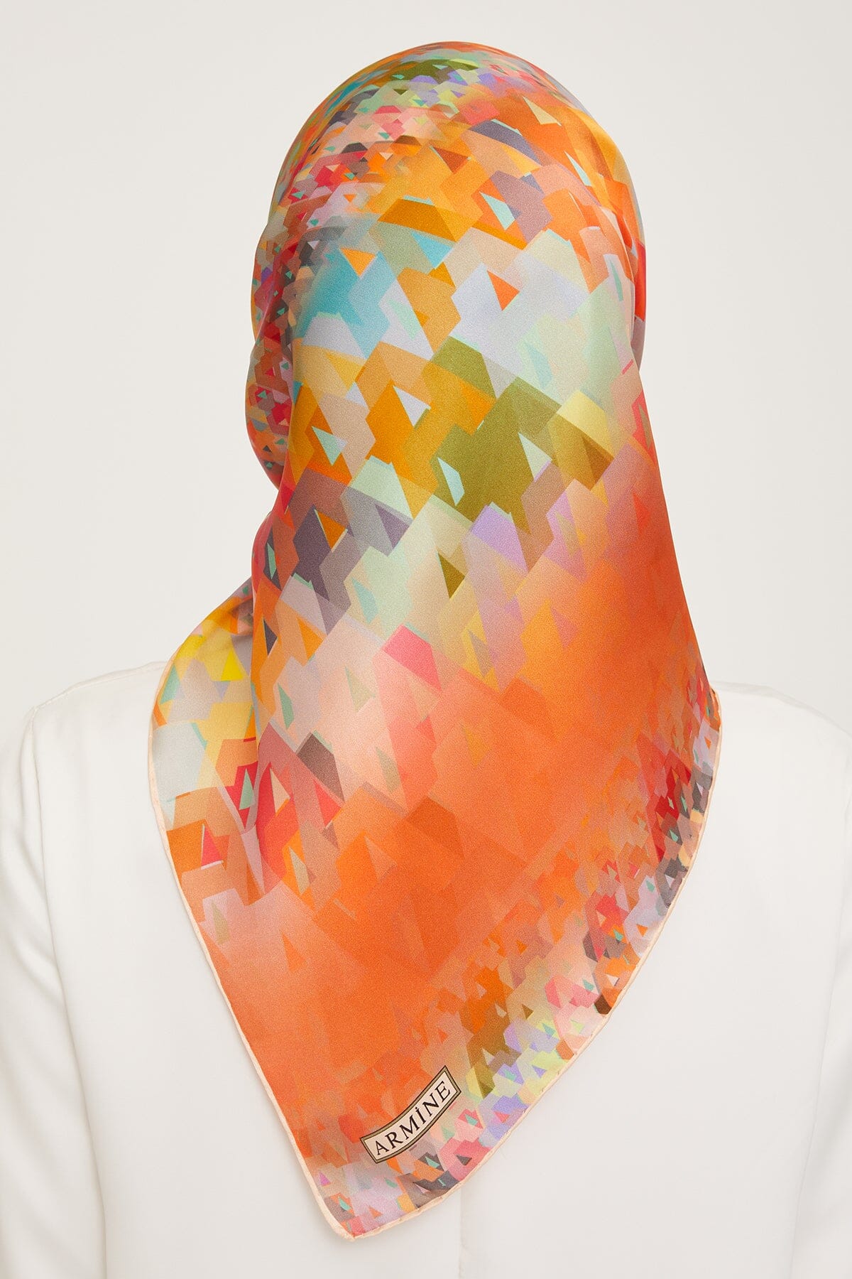 Armine Pixel Chic Silk Scarf #3 Silk Hijabs,Armine Armine 