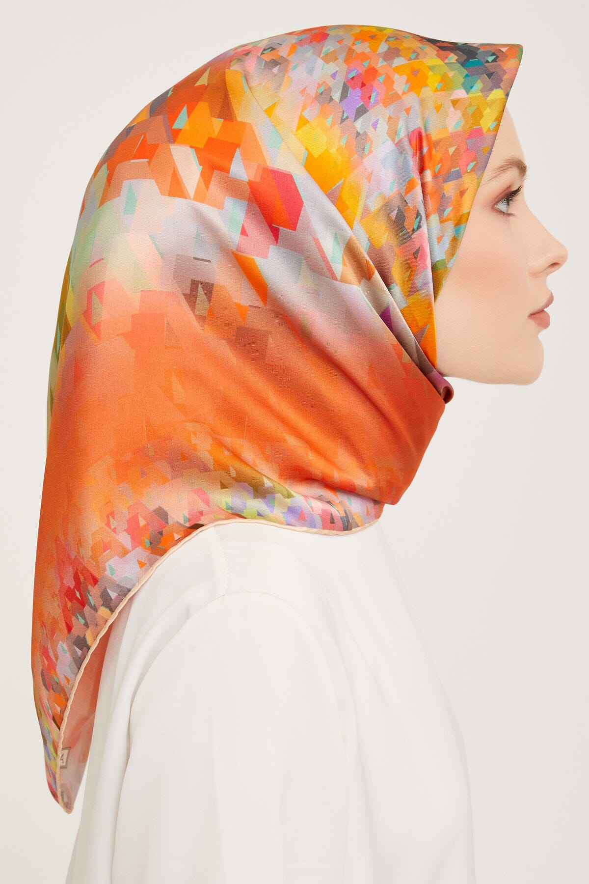 Armine Pixel Chic Silk Scarf #3 Silk Hijabs,Armine Armine 