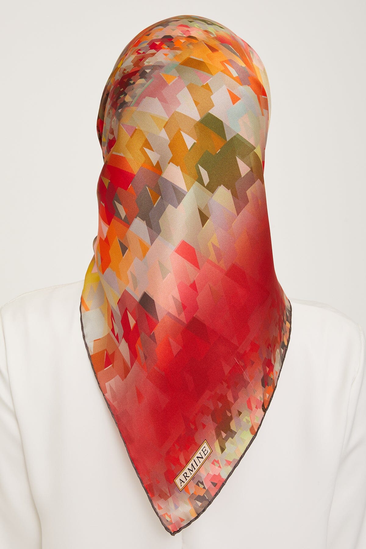 Armine Pixel Chic Silk Scarf #4 Silk Hijabs,Armine Armine 
