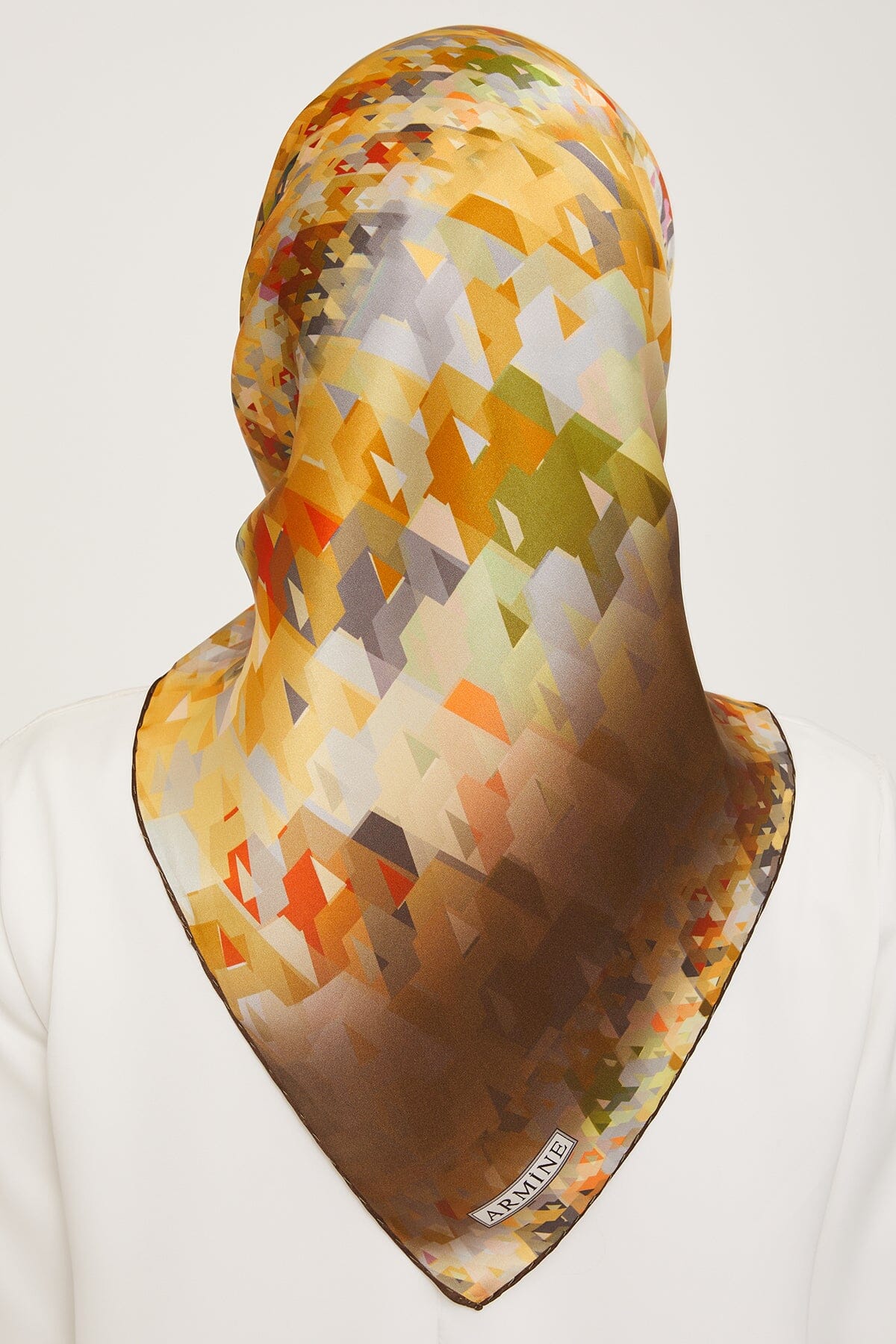 Armine Pixel Chic Silk Scarf #53 Silk Hijabs,Armine Armine 
