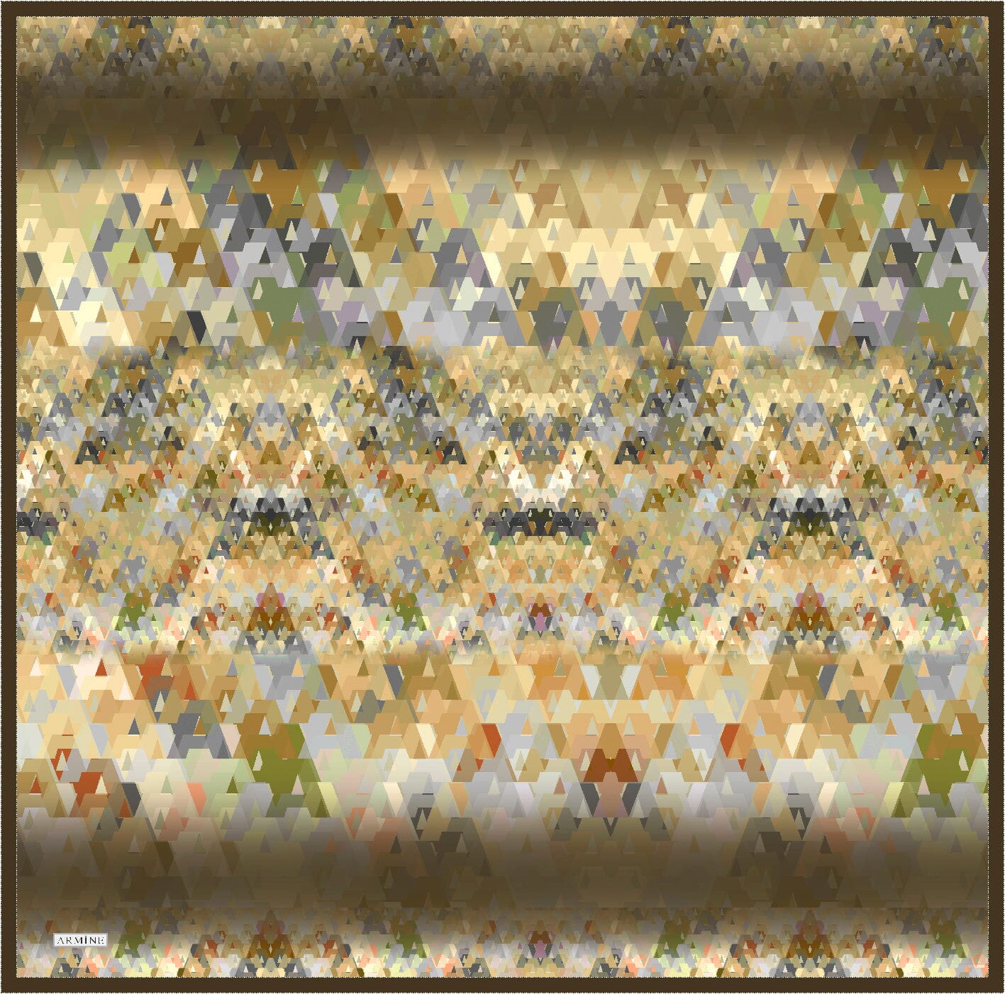 Armine Pixel Chic Silk Scarf #53 Silk Hijabs,Armine Armine 