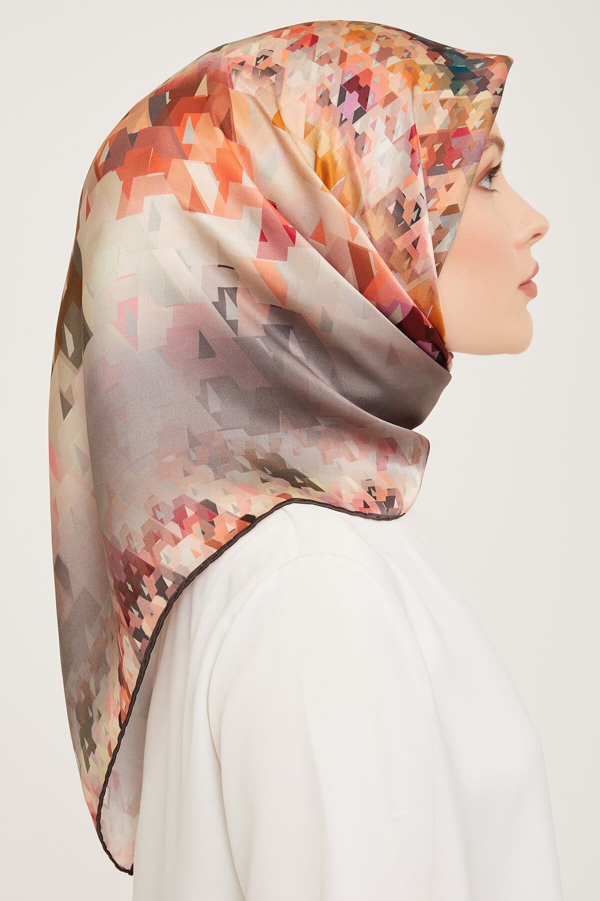 Armine Pixel Chic Silk Scarf #7 Silk Hijabs,Armine Armine 