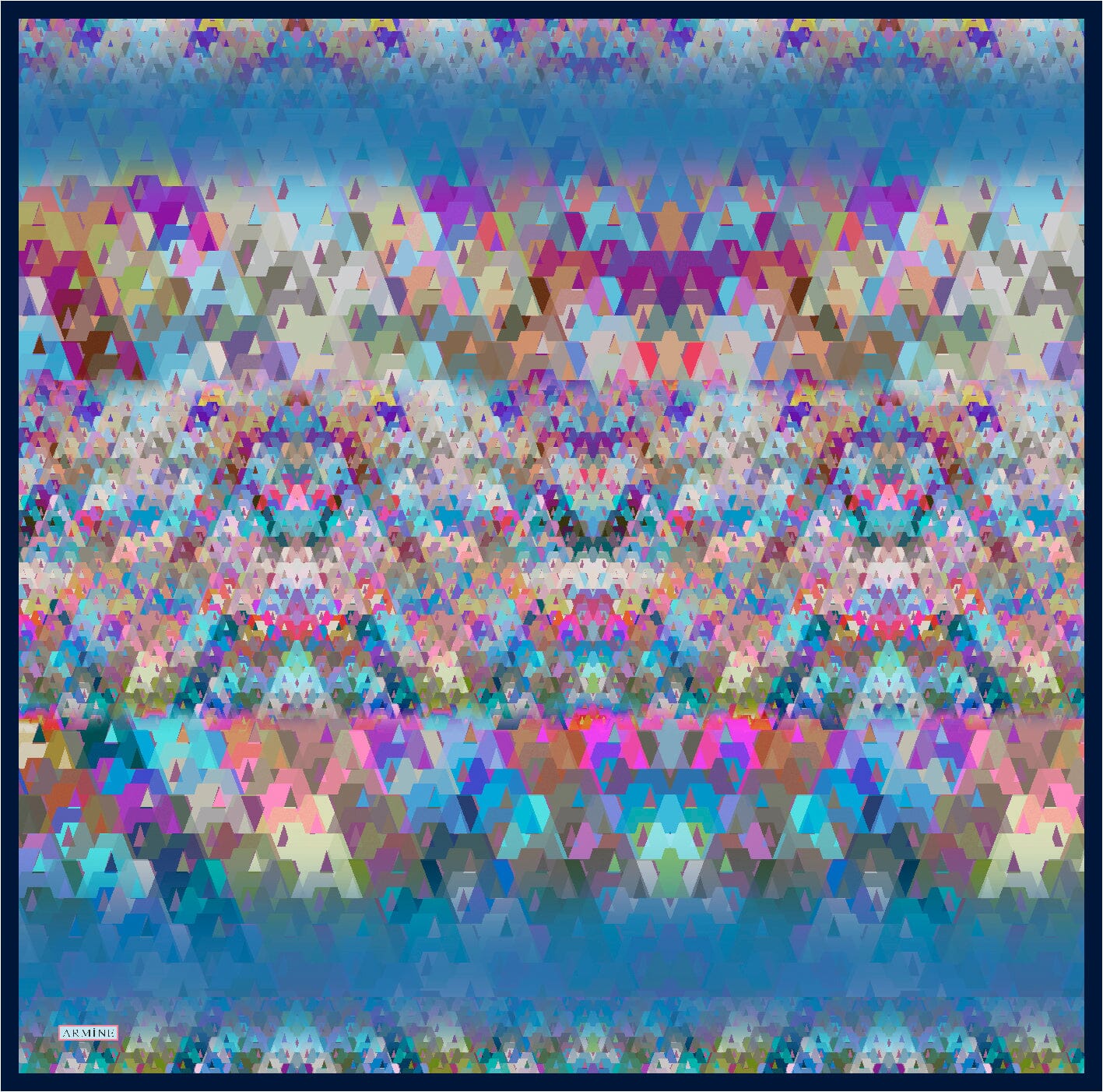 Armine Pixel Chic Silk Scarf #9 Silk Hijabs,Armine Armine 