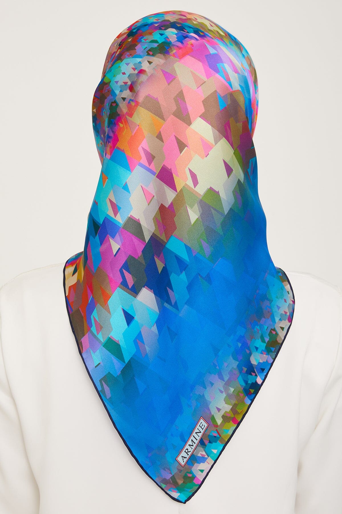 Armine Pixel Chic Silk Scarf #9 Silk Hijabs,Armine Armine 