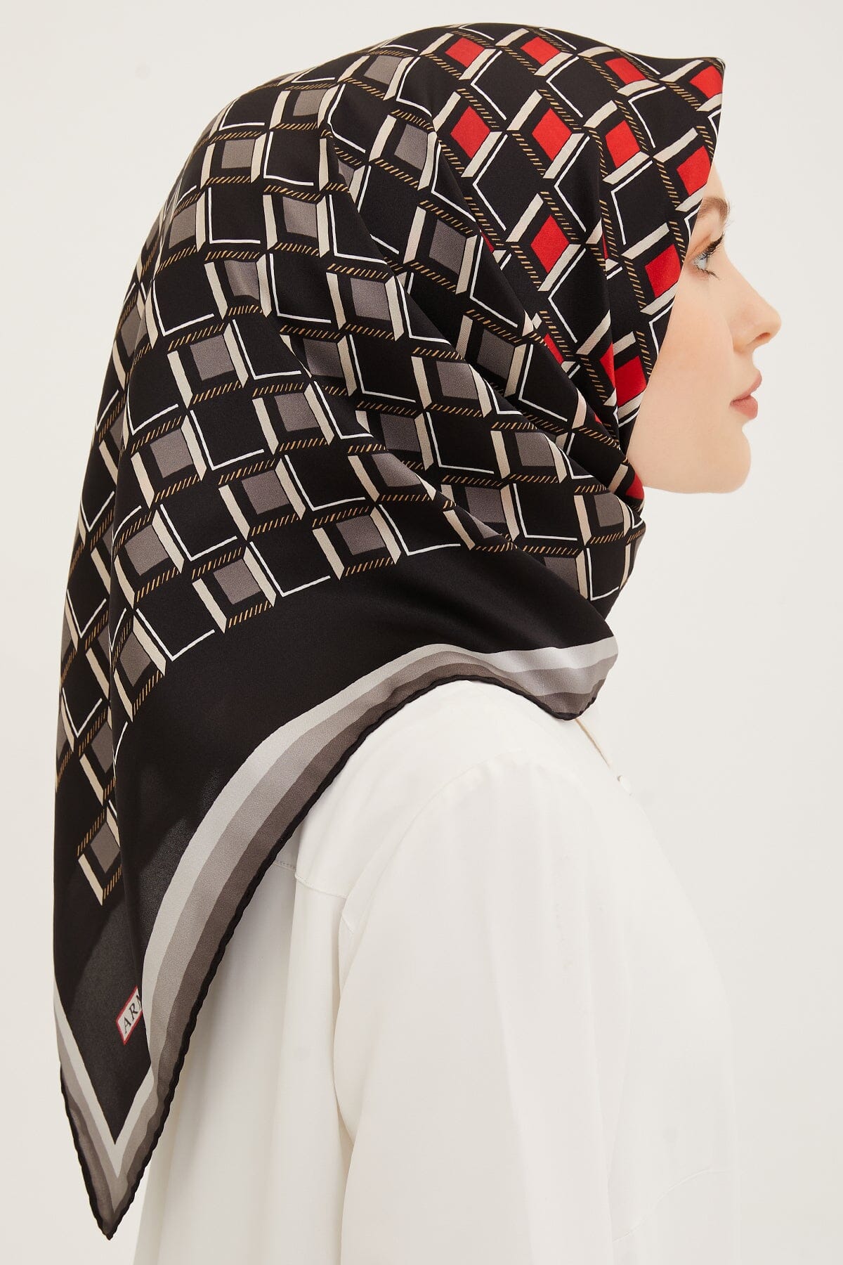 Armine Queenie Turkish Silk Scarf #32 Silk Hijabs,Armine Armine 