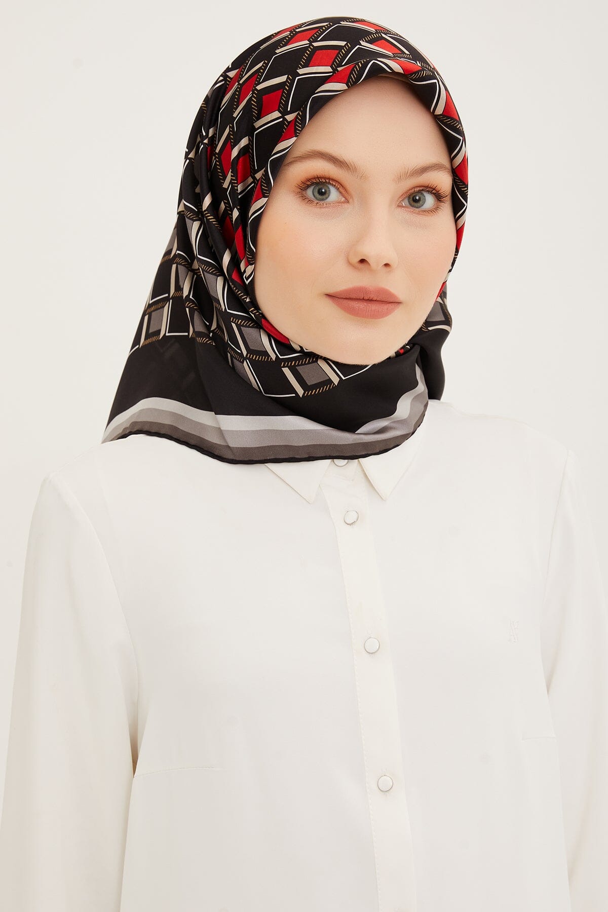Armine Queenie Turkish Silk Scarf #32 Silk Hijabs,Armine Armine 