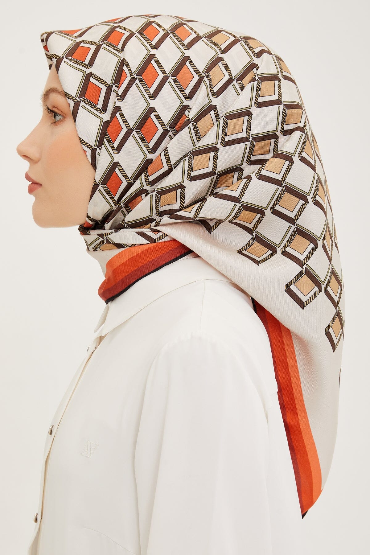 Armine Queenie Turkish Silk Scarf #39 Silk Hijabs,Armine Armine 