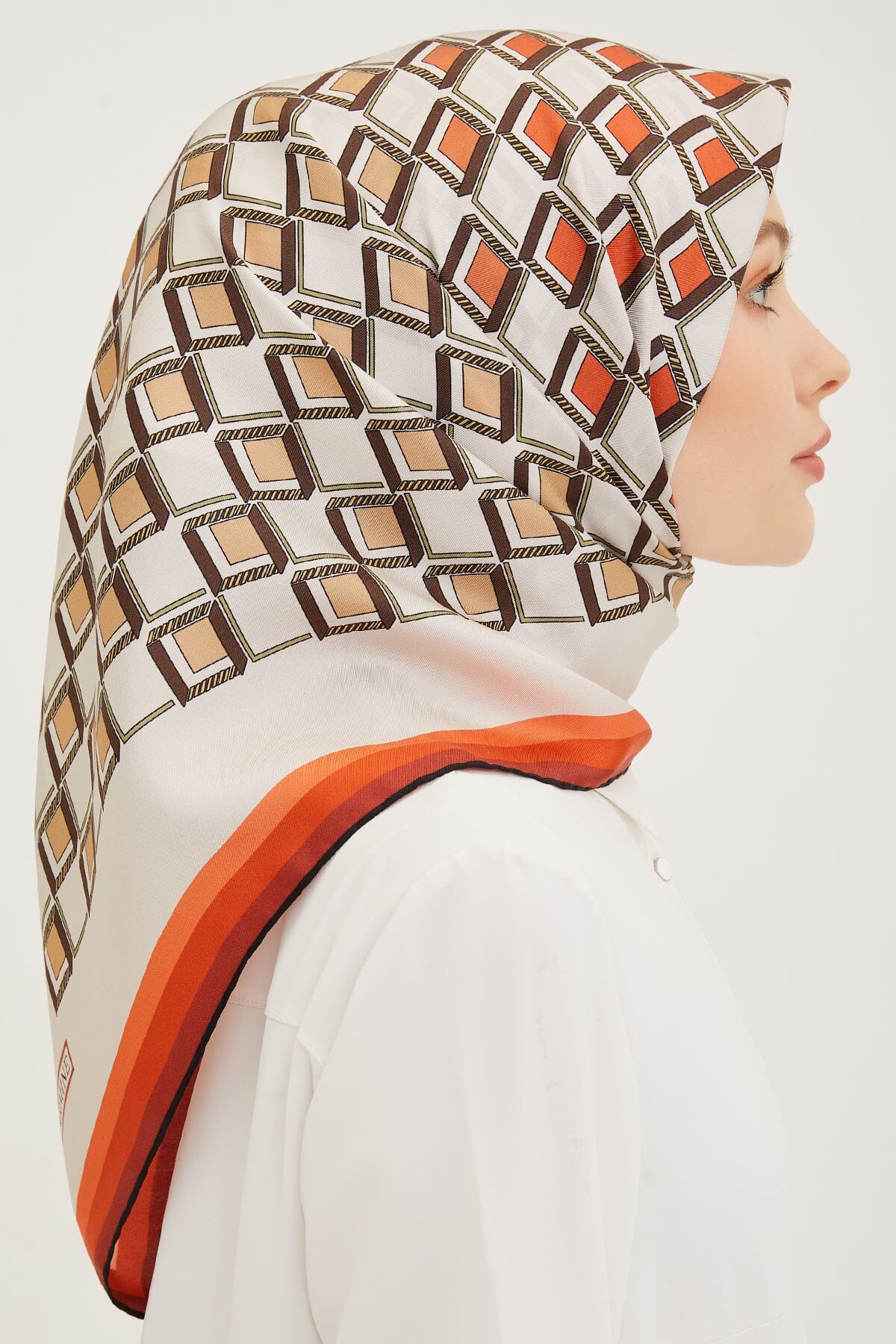 Armine Queenie Turkish Silk Scarf #39 Silk Hijabs,Armine Armine 