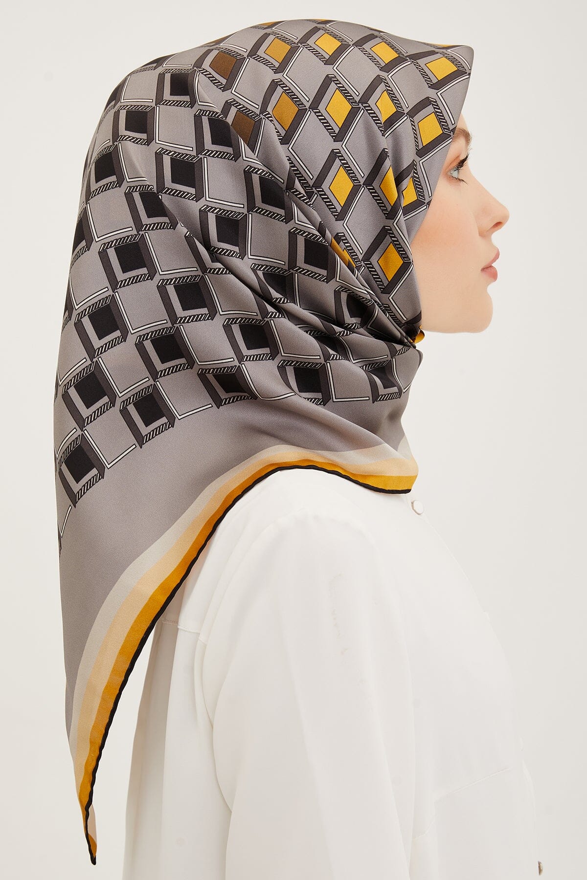 Armine Queenie Turkish Silk Scarf #56 Silk Hijabs,Armine Armine 